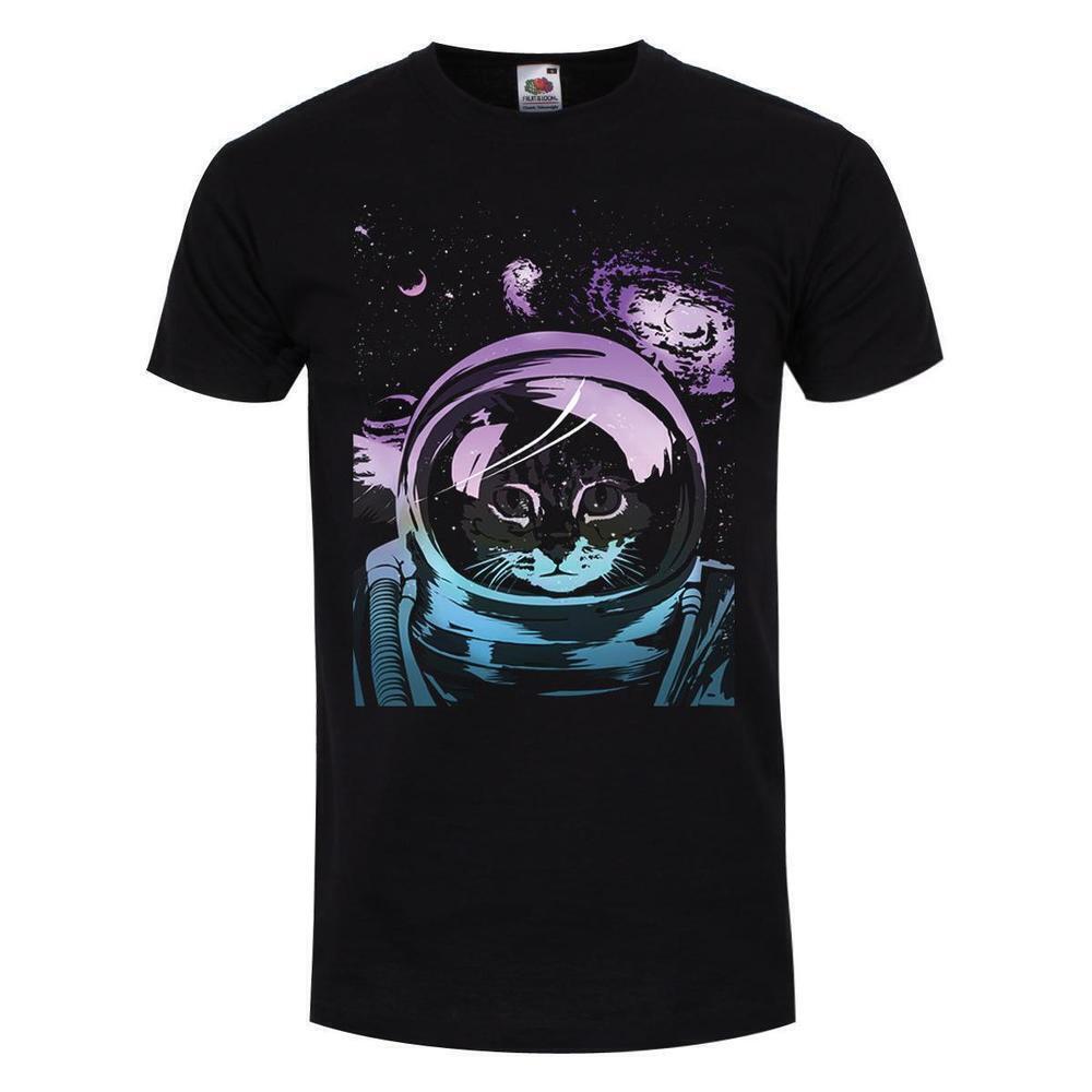 Unorthodox Collective Space Kitten Aesthetic Streetwear Graphic T-Shirt